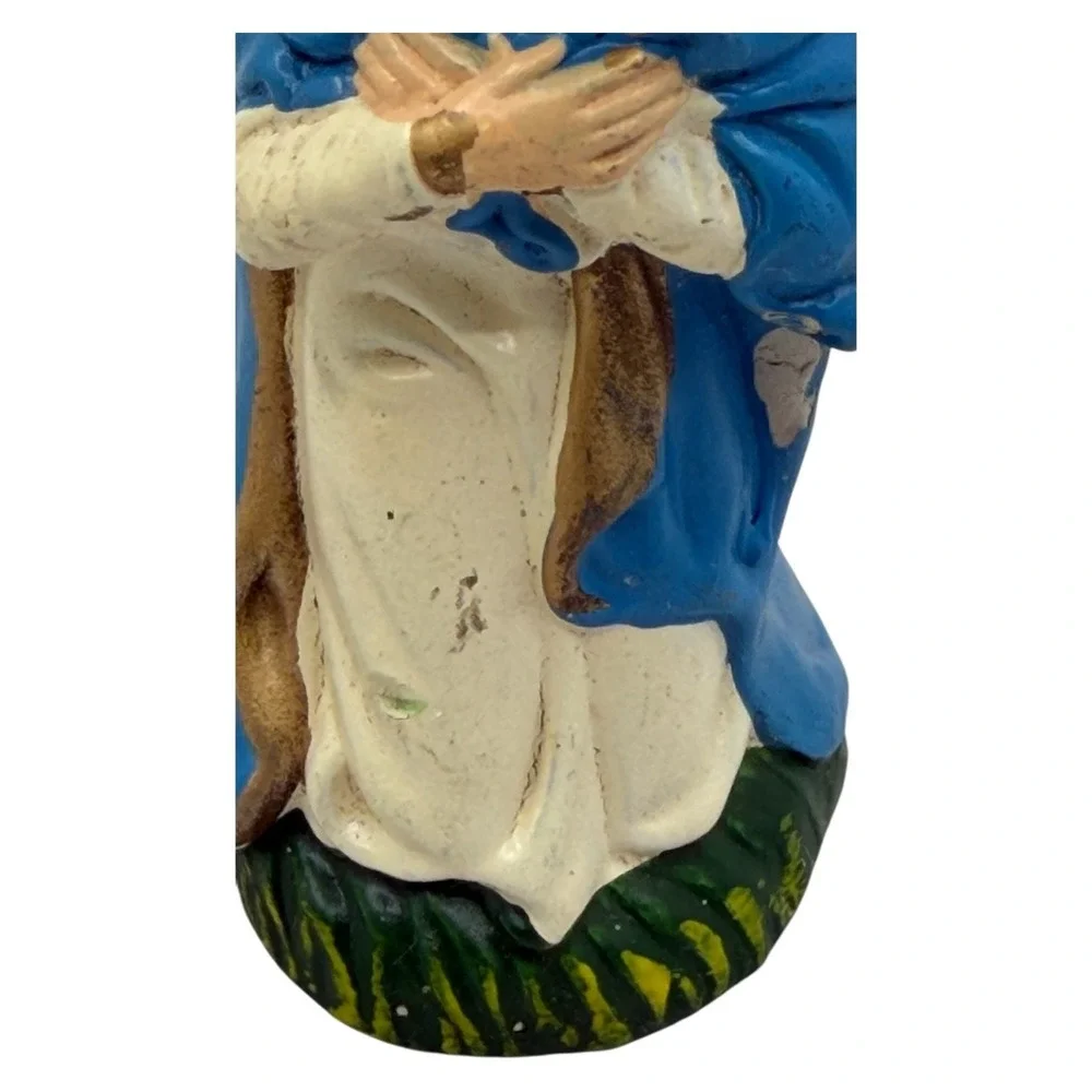 Vintage Japan Mary Nativity Hand-Painted Figurine‎ Christmas Holiday Decor